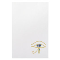 Eye Of Earth gold Stationery Paper