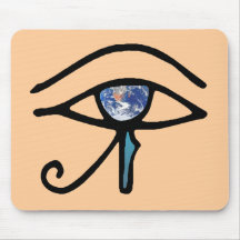 Eye Of Earth Mouse Pad