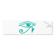 Eye of Horus bumper stickers by WildWitch Eye of Horus bumper stickers