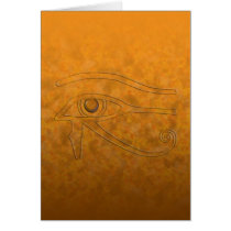 Eye of Horus Greeting Card