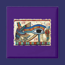 EYE OF HORUS Egyptian Art Magnet Collection
