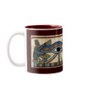 Eye of Horus Egyptian Mug by PrintedGifts Eye of Horus Egyptian Mug