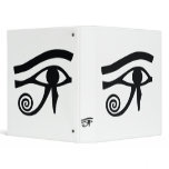 Eye of Horus Hieroglyphic 3 Ring Binders