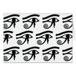 Eye of Horus Hieroglyphics Card
