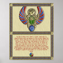 Eye of Horus Information Poster