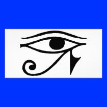 Eye of Horus Custom Photo Card