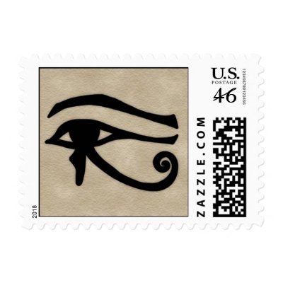 Eye of Horus Postage Stamps by oph3lia