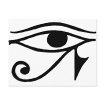 Eye of Horus postcards by spyderfyngers Eye of Horus postcards