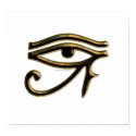 Eye of Horus Poster posters by Rockangel1 Eye of Horus Poster posters
