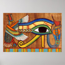 Eye of Horus Poster Print