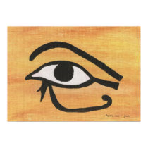 Eye of Horus Print by Sonia_Jensen Eye of Horus Print