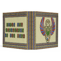 Eye of Horus Scarab Binder