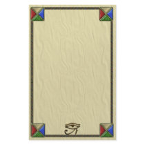 Eye of Horus Custom Stationery