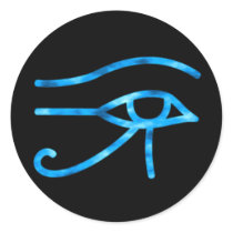 Eye of Horus Sticker by yarddawg Eye of Horus Sticker