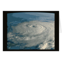 Eye of Hurricane Greeting Cards