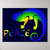 Eye Of Newt Peace Print