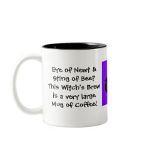 Eye of Newt.. Witch's Brew... Coffee mugs by CheekyWitch Eye of Newt.. Witch's Brew... Coffee mugs