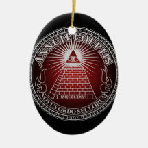 Eye of Providence 4 Christmas Ornaments