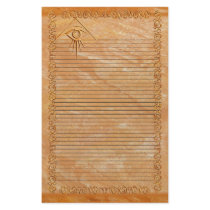 Eye of Providence Lined Stone Stationary Custom Stationery