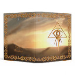 Eye of Providence Sunburst Binder