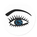 Eye of the Diva Sticker