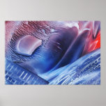 Eye of the Storm - Fantasy Art by Carol Trammel Poster