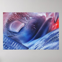 Eye of the Storm - Fantasy Art by Carol Trammel Poster