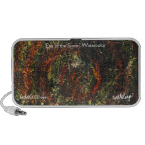 'Eye of the Storm' Watercolor MP3 Speakers speakers