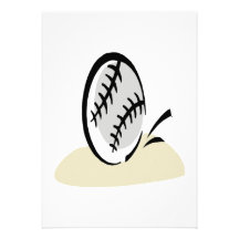 Eye On The Ball Personalized Invitation