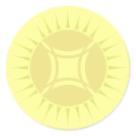 Eye Ray Medallion Stickers