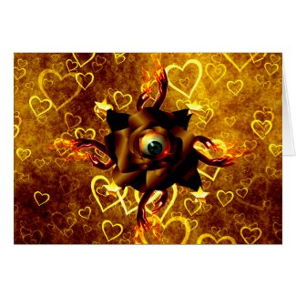 Eye Rose card