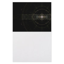 "Eye Ship" Fractal Art Stationery Paper