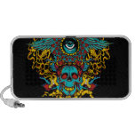 Eye skull doodle speakers