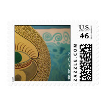 Eye Sky Postage Stamps