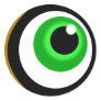 eye round sticker