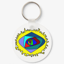 eye sun key chain keychains by clownfacearts eye sun key chain keychains