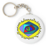 eye sun key chain