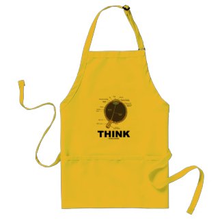 (Eye) Think (Anatomical Humor) apron