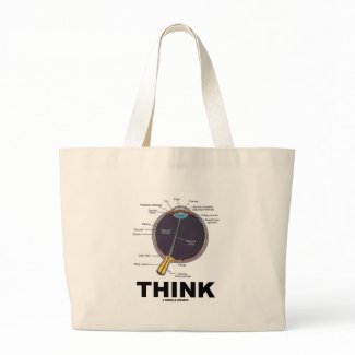(Eye) Think (Anatomical Humor) bag