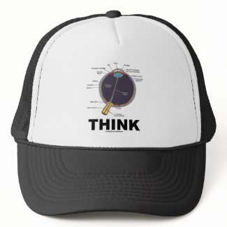 (Eye) Think (Anatomical Humor) hat