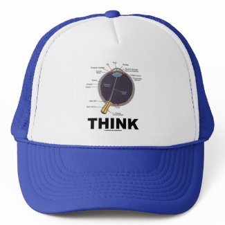 (Eye) Think (Anatomical Humor) hat