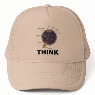 (Eye) Think (Anatomical Humor) hat