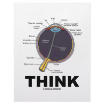 (Eye) Think (Anatomical Humor) Custom Letterhead
