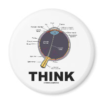 (Eye) Think (Anatomical Humor) magnets