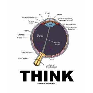(Eye) Think (Anatomical Humor) shirt