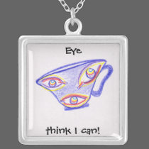 Eye Think I Can necklaces
