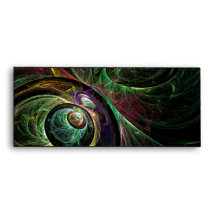 Eye to Eye Abstract Art #10 Envelope