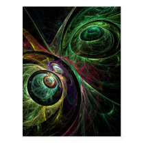 abstract, art, abstracts, digital art, fine art, cool, design, modern, artistic, abstract art, designs, designer, gift, color, fractal, painting, colorful, creative, organic, dream, unique, decoration, nature, shape, pattern, elegant, postcard, Postcard with custom graphic design