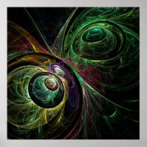 Eye to Eye Abstract Art Print