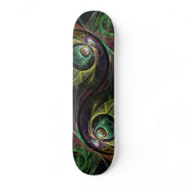 Eye to Eye Abstract Art Skateboard
